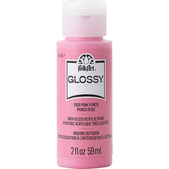 12 Pack: FolkArt® Glossy™ High-Gloss Acrylic Paint